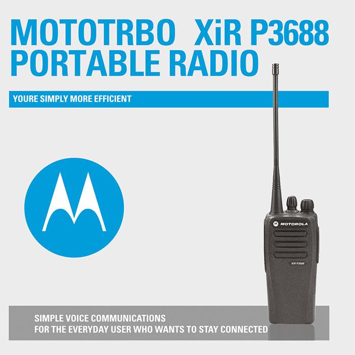 MOTOTRBOTM  XiR P3688TM